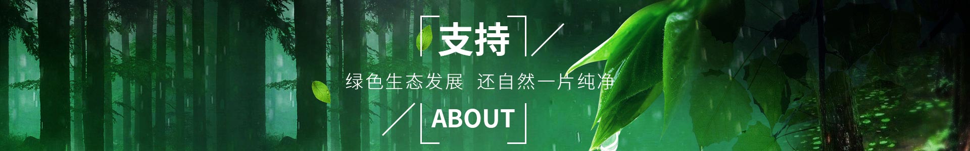 純宇-助力綠色生態(tài)發(fā)展，還自然一片純凈