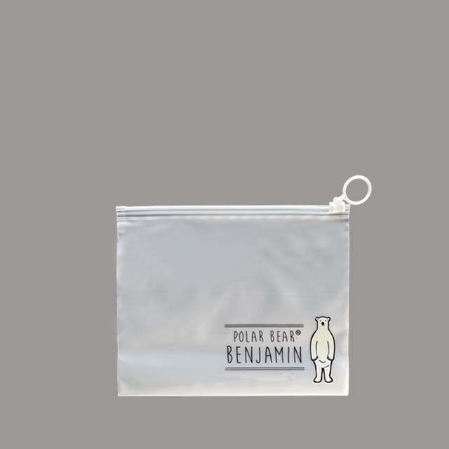 再生磨砂拉鏈袋